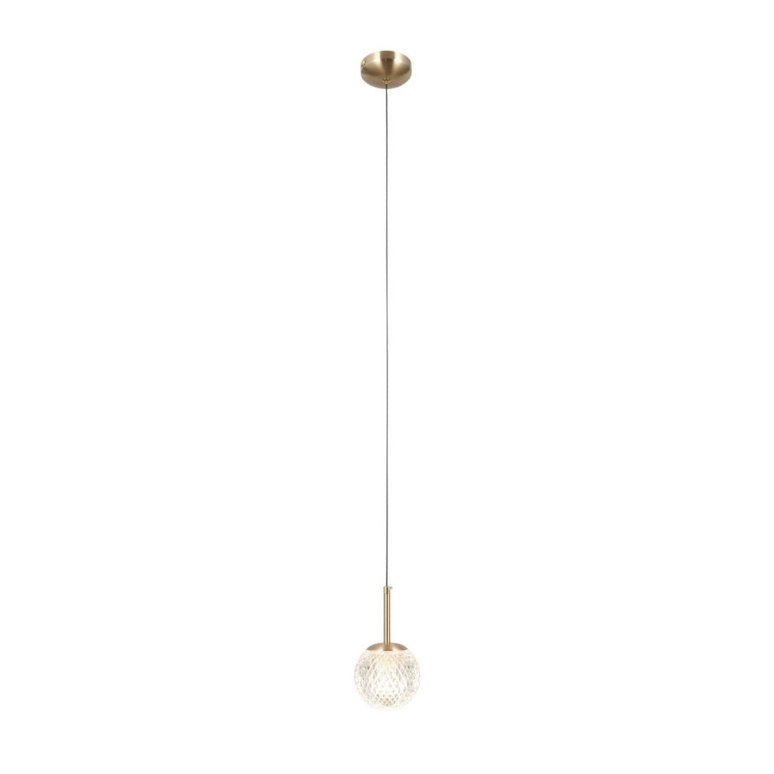 ITALUX - Luster na lanku PADRI 1xG9/5W/230V zlatý