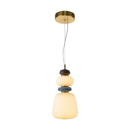 ITALUX - LED luster na lankách EVANS LED/12W/230V 3000K zlatá/biela