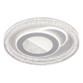 ITALUX - Stmievateľné LED stropné svietidlo TEMPIO LED/55W/230V 3000-6500K pr. 50 cm biele + diaľkové ovládanie