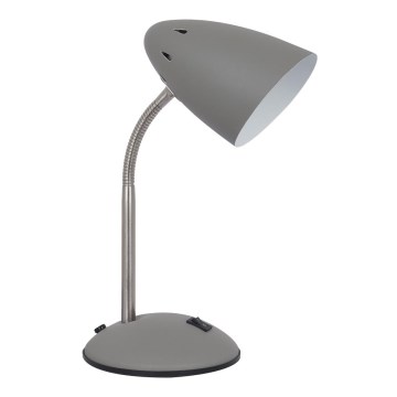 ITALUX - Stolná lampa COSMIC 1xE27/40W/230V šedá