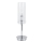 ITALUX - Stolná lampa MAX 1xE27/60W/230V lesklý chróm/číra