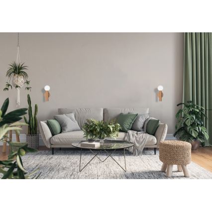 ITALUX - Nástenné svietidlo FILANO 1xG9/5W/230V hnedé