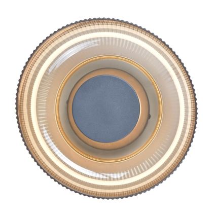 ITALUX - LED stropné svietidlo PASSO LED/8W/230V 3000K priemer 25 cm dymová béžová