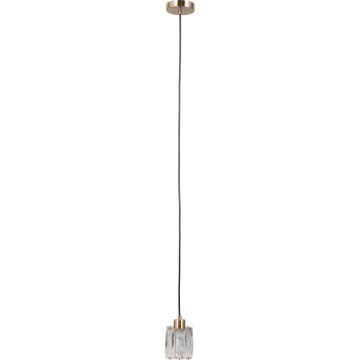 ITALUX - Závesný luster TORNO na lanku 1xE14/40W/230V zlatý