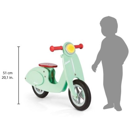 Janod - Detské odrážadlo VESPA zelená