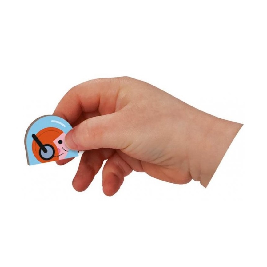Janod - Magnetická interaktívna sada MAGNETIBOOK dopravné prostriedky