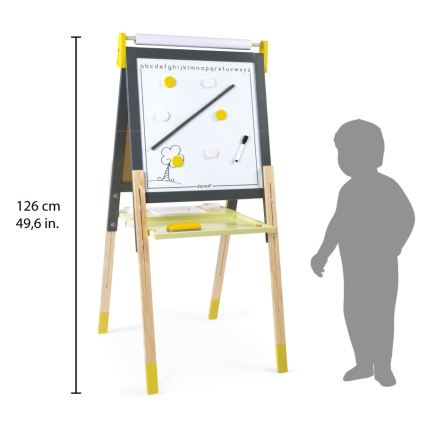 Janod - Magnetická tabuľa sivá