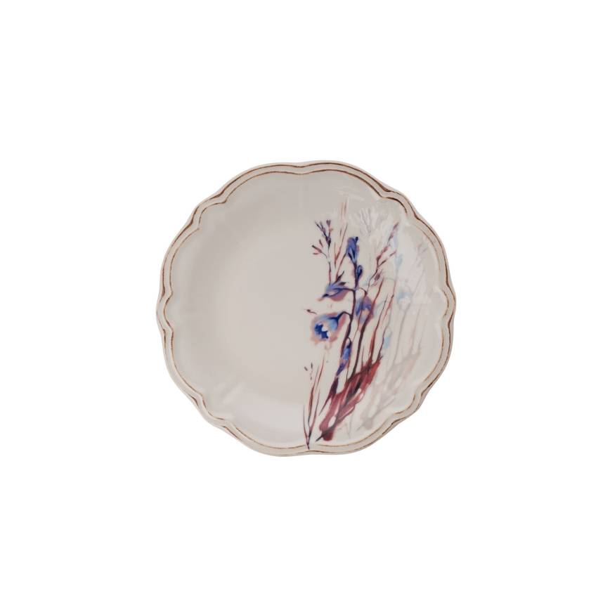 Jedálenská sada 24 ks pestrofarebná/porcelán