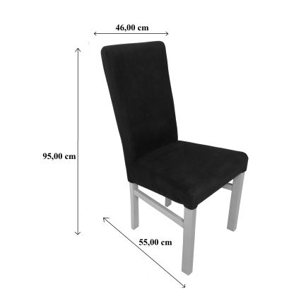 Jedálenská stolička ALISON hnedá/buk