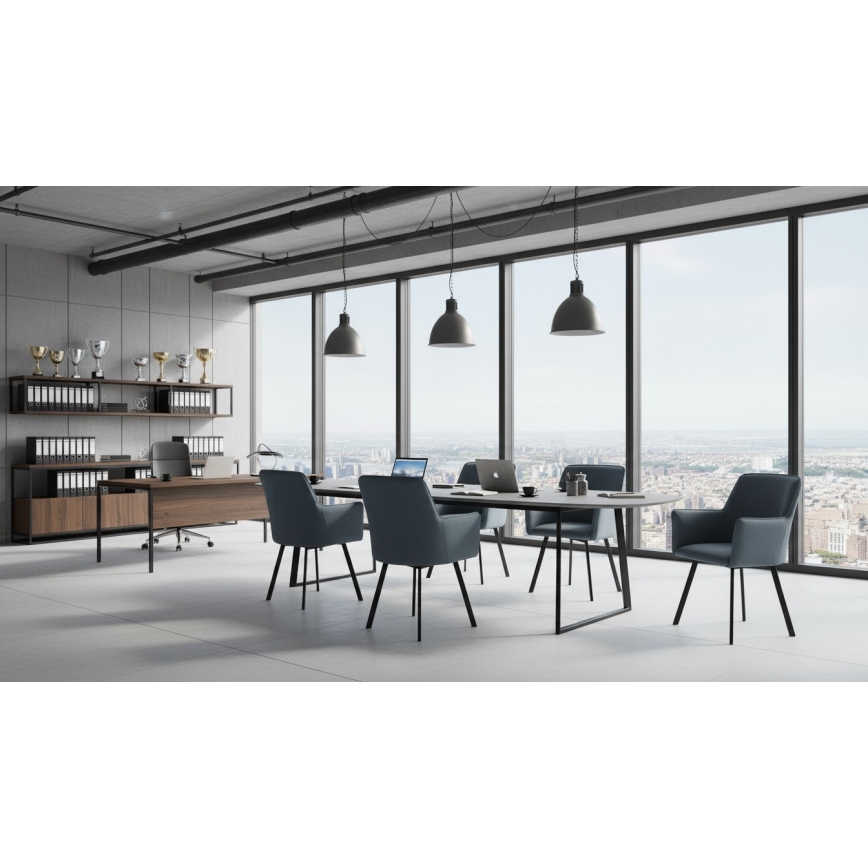 Jedálenská stolička AMELIA sivá