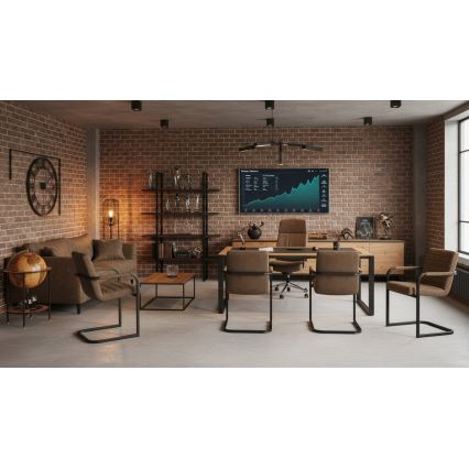 Jedálenská stolička BART hnedá