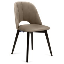 Jedálenská stolička BOVIO 86x48 cm béžová/buk