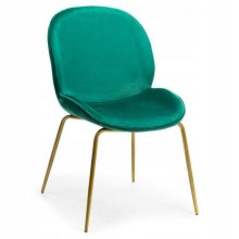 Jedálenská stolička LORI 82,5x49 cm zelená