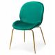 Jedálenská stolička LORI 82,5x49 cm zelená