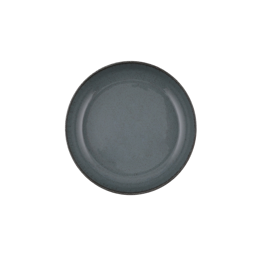 Jedálenská súprava 16 ks sivá/porcelán