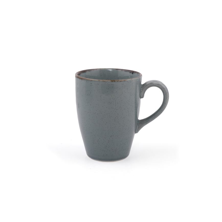 Jedálenská súprava 16 ks sivá/porcelán