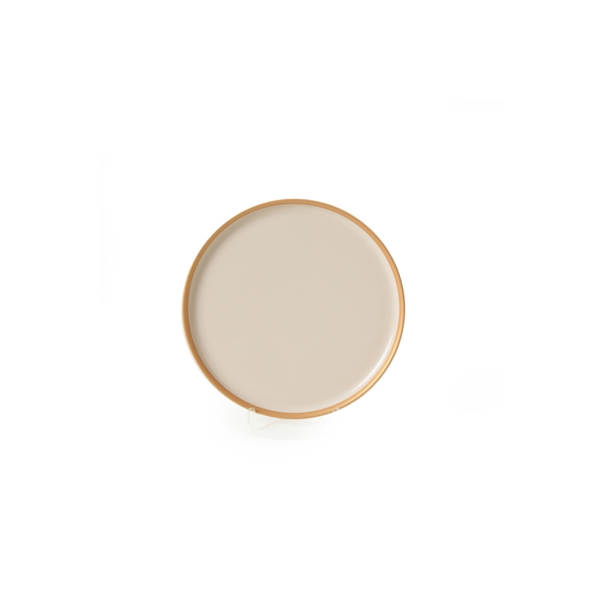 Jedálenská súprava 24 ks béžová/keramika