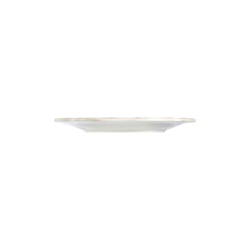 Jedálenská súprava 24 ks biela/modrá/červená/porcelán