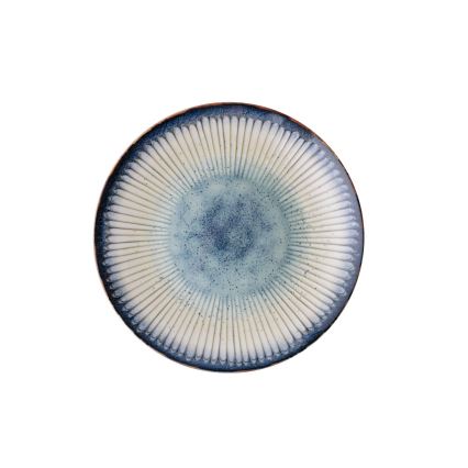 Jedálenská súprava 24 ks modrá/porcelán