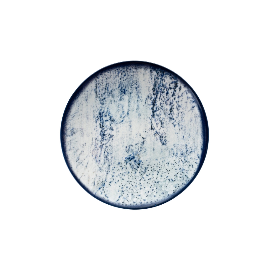 Jedálenská súprava 24 ks modrá/porcelán