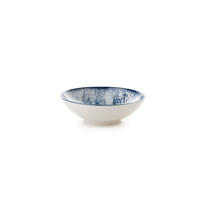 Jedálenská súprava 24 ks modrá/porcelán