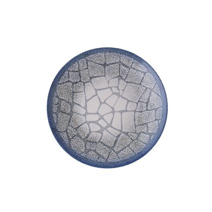 Jedálenská súprava 24 ks modrá/porcelán