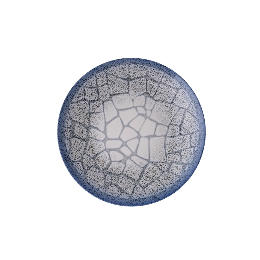 Jedálenská súprava 24 ks modrá/porcelán