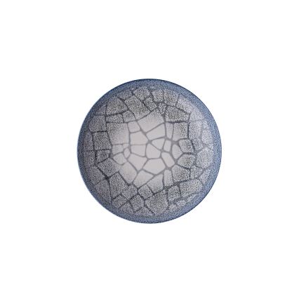 Jedálenská súprava 24 ks modrá/porcelán