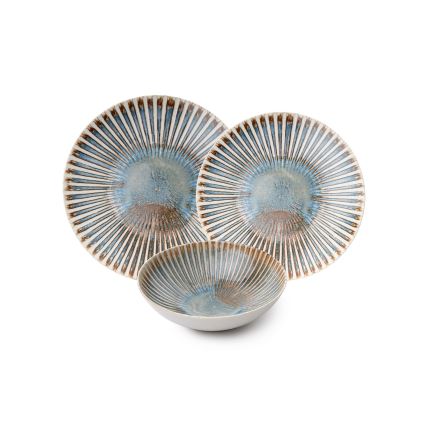 Jedálenská súprava 24 ks pestrofarebná/porcelán