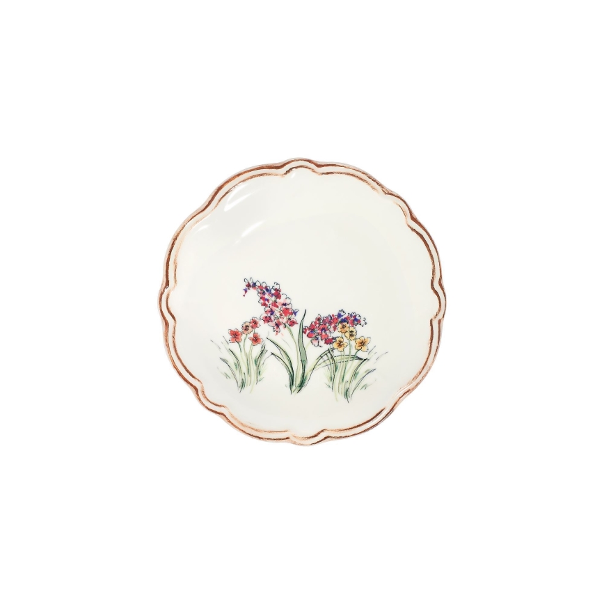 Jedálenská súprava 24 ks pestrofarebná/porcelán