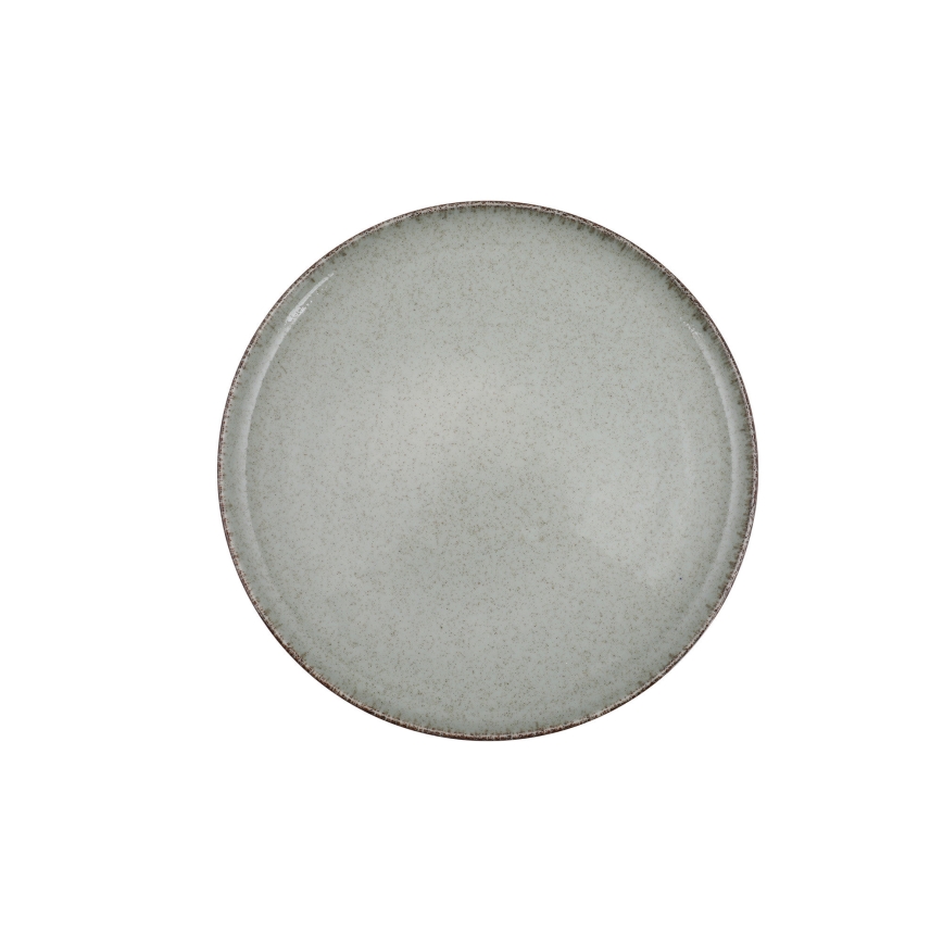 Jedálenská súprava 24 ks zelená/porcelán