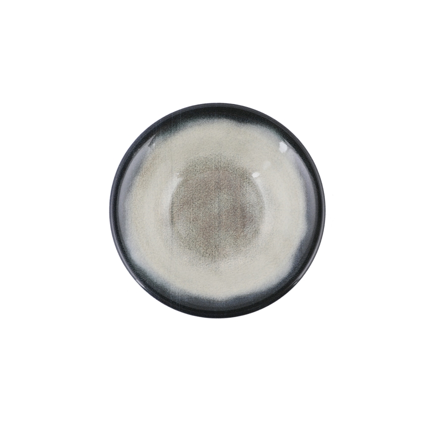 Jedálenská súprava 26 ks modrá/hnedá/porcelán