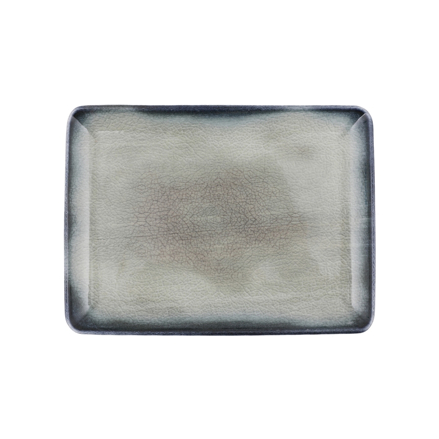 Jedálenská súprava 26 ks modrá/hnedá/porcelán