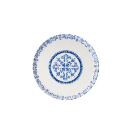 Jedálenská súprava 27 ks biela/modrá/porcelán