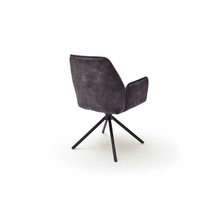 Jedálenské stoličky NEXORO, 2 ks, antracit