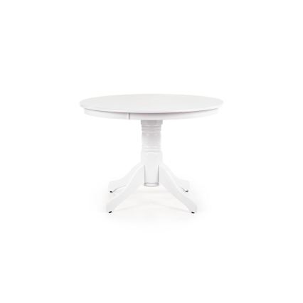 Jedálenský stôl KOTI priemer 106 cm biely