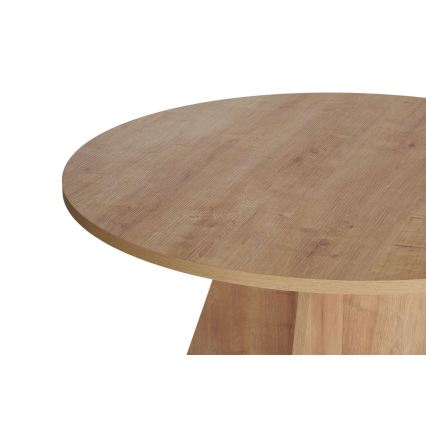 Jedálenský stôl MATIN, priemer 120 cm, dub