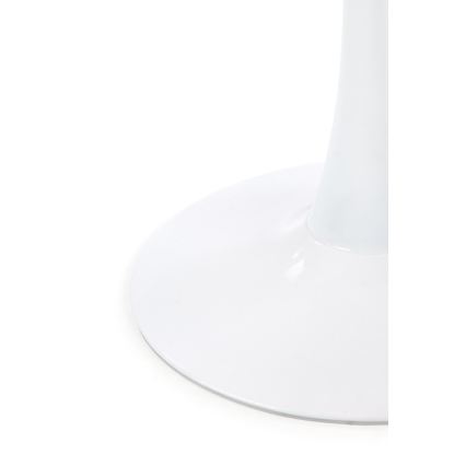 Jedálenský stôl PACIS dekor biely mramor/biela