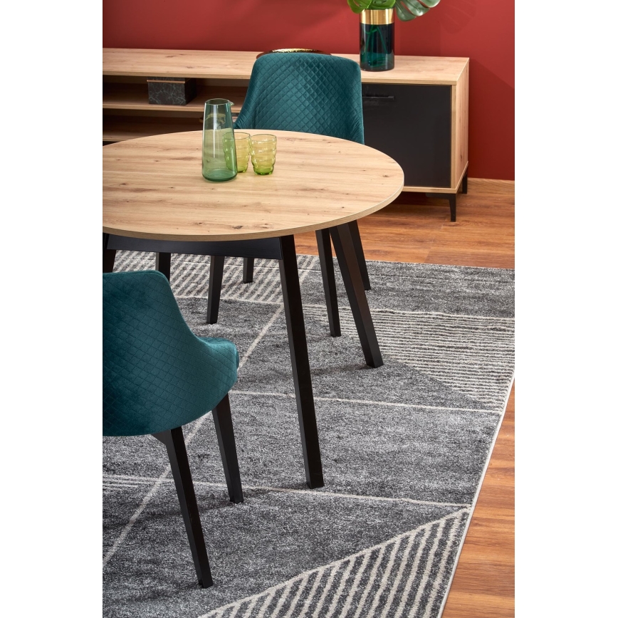 Jedálenský stôl SOLINA, dub artisan