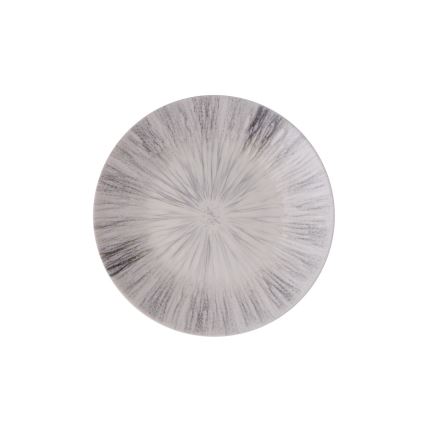 Jedálna sada 24 ks sivá/porcelán