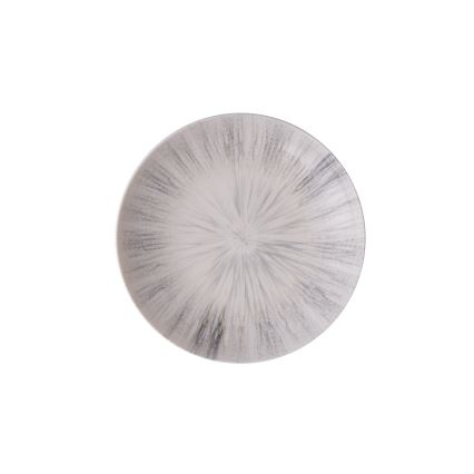 Jedálna sada 24 ks sivá/porcelán