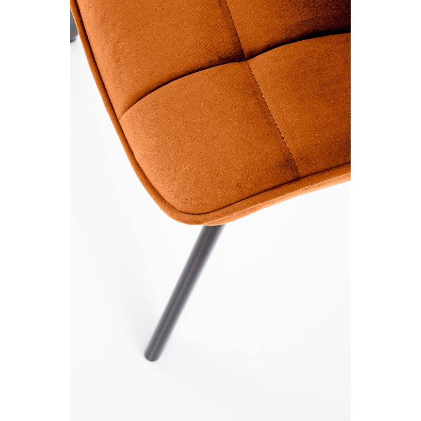 Jedálna stolička COMORO, 1 ks, hnedá (škoricová)