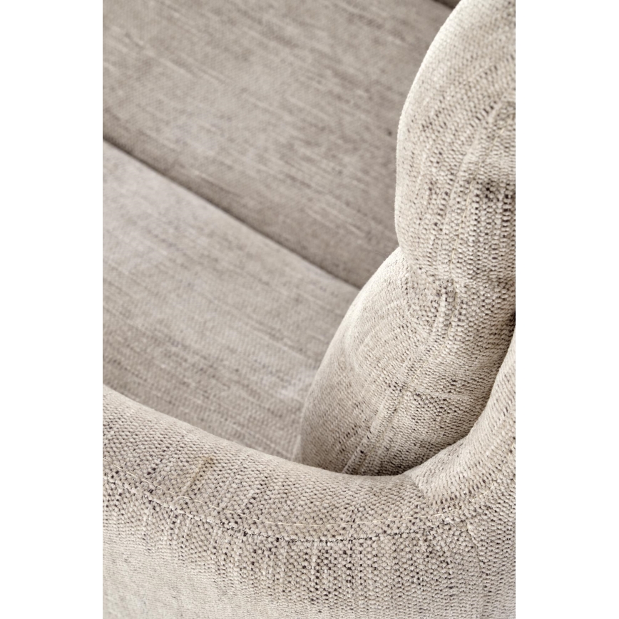 Jedálna stolička HALSA, 1 ks, béžová