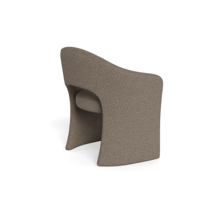 Jedálenská stolička s podrúčkami TORI taupe