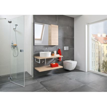 JIKA H8184200001121 - Umývadlo na dosku CUBITO pr. 40 cm keramika/biela