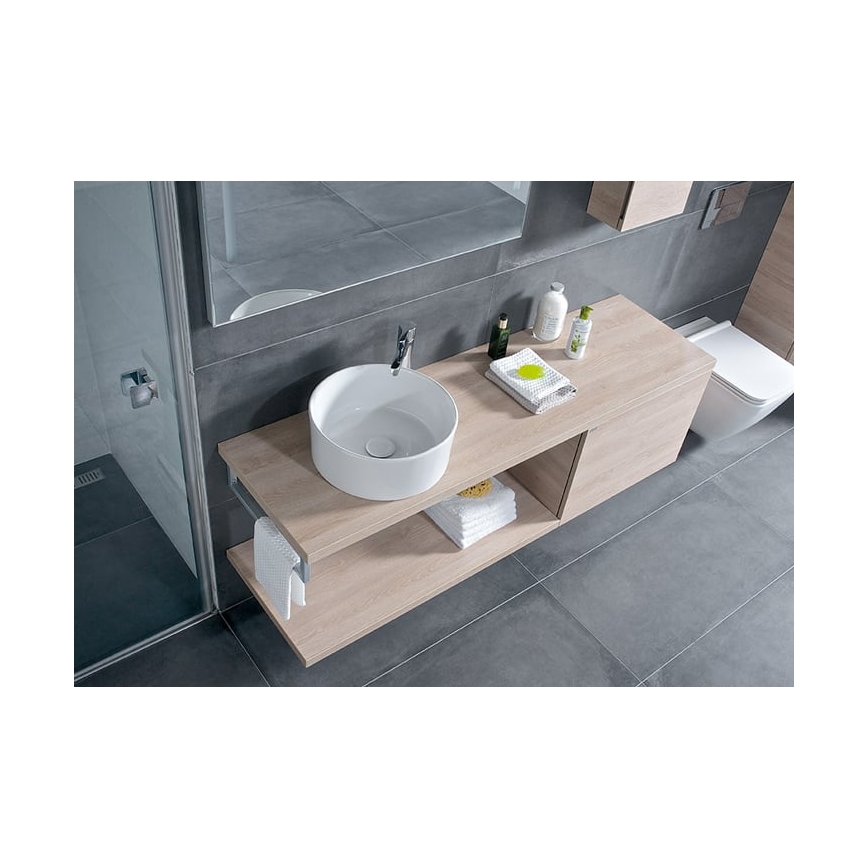JIKA H8184200001121 - Umývadlo na dosku CUBITO pr. 40 cm keramika/biela