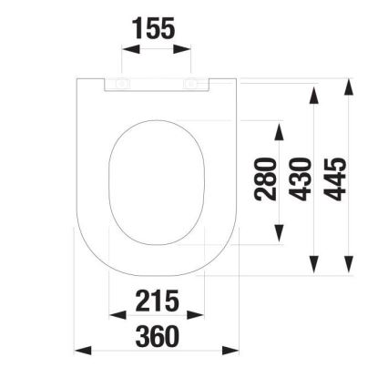 JIKA H8917160000631 - WC sedátko SoftClose MIO duroplast/biela