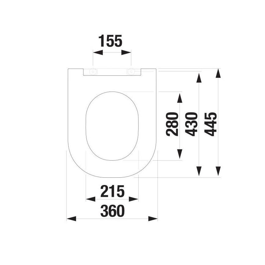 JIKA H8917160000631 - WC sedátko SoftClose MIO duroplast/biela