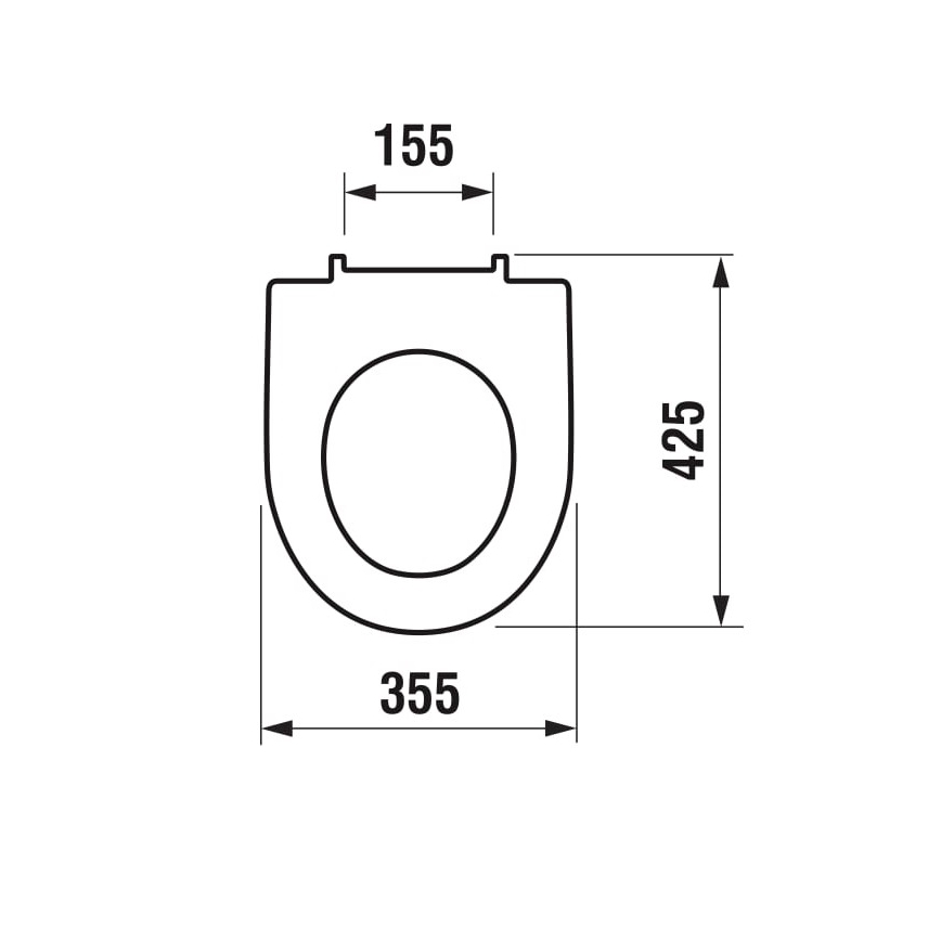JIKA H8933853000001 - WC sedadlo SoftClose LYRA, duroplast/biela