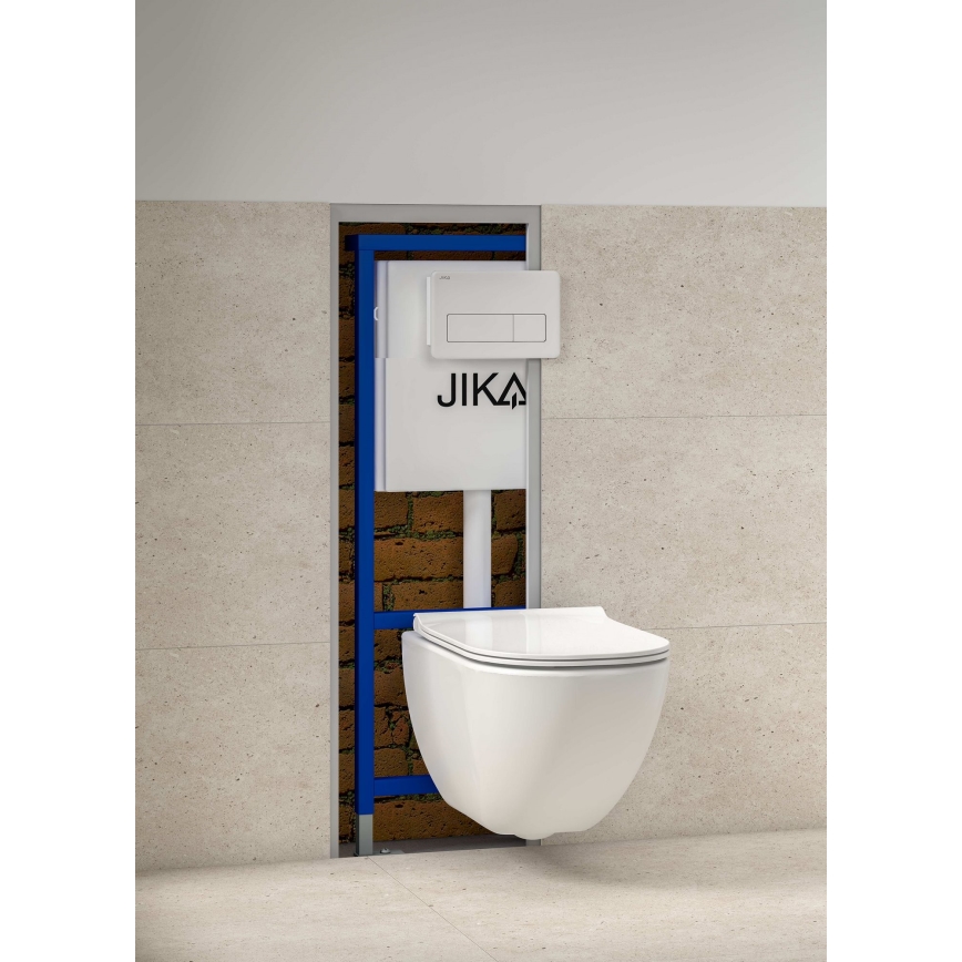 JIKA H8956520000001 - Podomietkový modul pre závesné WC s prípravou na bidet